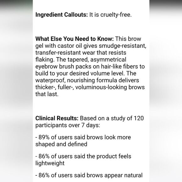 Urban Decay Big Bush Volumizing Tinted Brow Gel - Picture 14 of 14